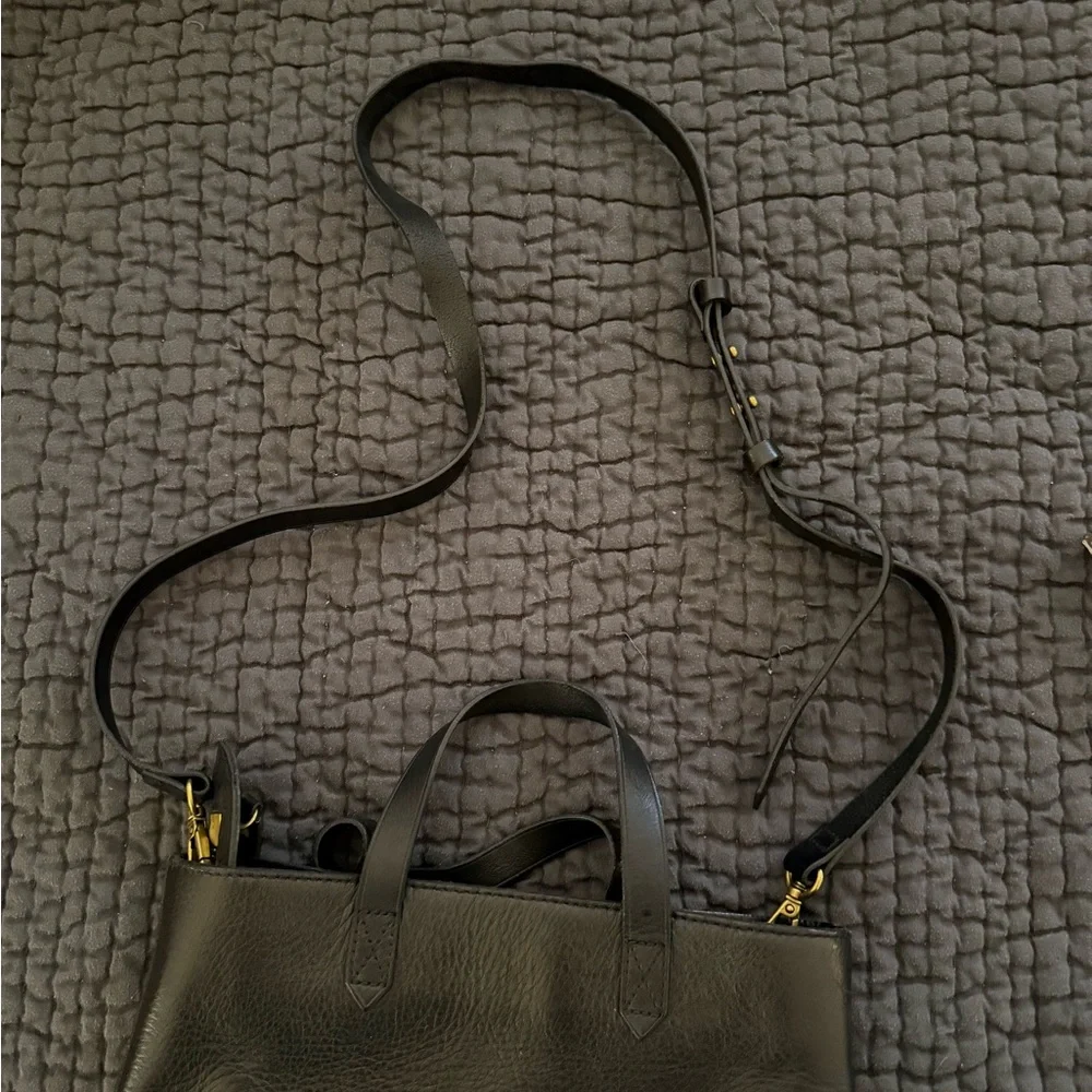 Madewell leather transport handbag - Picture 4 of 7